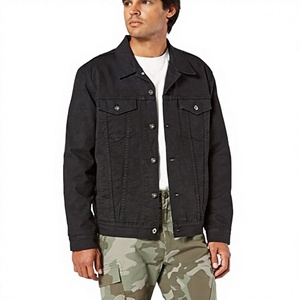 2023 Men's Casual <b>Winter</b> <b>Quilted</b> Denim Jacket 100% Cotton Solid Color High Quality Button-Up Closure Windproof & Quick Dry - Product Image 2