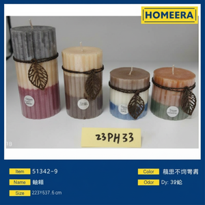 เทียนผสมสี D7xH75cm 72ชิ้นต่อกล่อง - Product Image 1