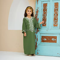 Muslim Islamic Kaftan Dress Family EID Jalabiya für Mutter und Kinder
