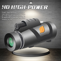 Nuevo Monocular 12x50 de Alta Definición, Mini Telescopio para Conciertos al Aire Libre