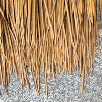 Toiture en résine synthétique imitation chaume, design traditionnel, pour maison de plage et parc
