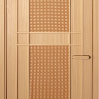 Ensemble de portes de style rétro chic pour restaurant, résistant aux rayures, personnalisable pour les entrées de restaurants vintage