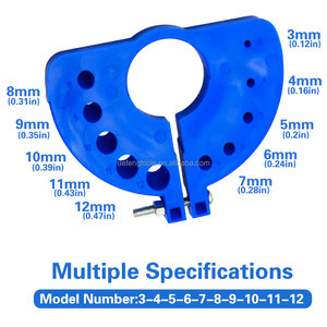 קידוח מטחנת פלסטיק ליטוש כלי עזר רב מפרט טוויסט מקדחה זווית שחיקה - Product Image 6