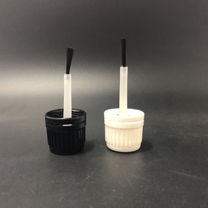 18/400 18/410 28/400 Phenolic <strong>Cap</strong> Melamine Cover Urea-formaldehyde <strong>Cap</strong> Bakelite Lid Screw <strong>Cap</strong> with Brush for Touch up <strong>Bottle</strong> - Product Image 5