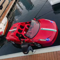 NUEVO Bote Turístico de Fibra de Vidrio Ocean 2026, Bote Jet Ski con Capacidad para 4-5 Personas, Motor Fuera de Borda de Gasolina, 50-60 km/h, Certificado CE, 5.0 m