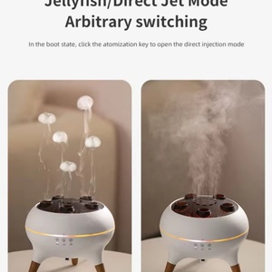Eco-Friendly Home Use Ultrasonic Electric Dynamic Jellyfish Aromatherapy Diffuser 250ml Aroma <b>Humidifier</b> with Remote Control - Product Image 6