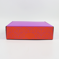 Boîte en carton à prix compétitif Vente en gros Cadeau Boîte en papier dur pliable personnalisée Boîte d'emballage postal en papier d'expédition