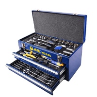WEIDA Profesional 90pcs Set Kunci CRV Tang Obeng Kotak Alat Keras OEM Set Peralatan Tangan Garansi 3 Tahun untuk Perbaikan