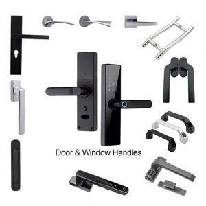 Agente de Compras 1688, Manijas Modernas para Puertas de Fábrica China al por Mayor, Manija de Puerta de Aleación de Aluminio Dorada, Agente de Abastecimiento en China - Product Image 1