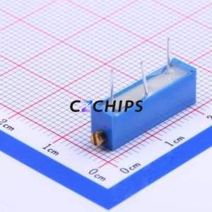 Resistencia Ajustable/Potenciómetro 3006P-1-102LF, Componente de Orificio Pasante (THT)-3P, 6.4x4.8mm, Resistencia de 1kOhm, 10%, 750mW, 100ppm ℃ - Product Image 2