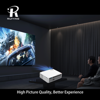 Projecteur Full HD M19 1080P 3D, Android WIFI LED Beamer pour Home cinéma et usage professionnel