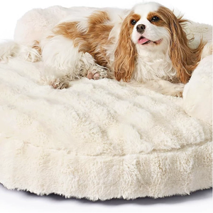 Hot Selling Warme runde Katzen-und Hunde betten Wasch bares rundes weiches Bett für Hunde Haustier kissen Katzen bett - Product Image 2