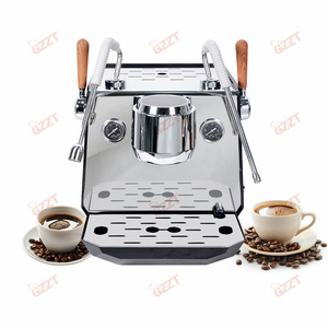 Machine à <span class=keywords><strong>café</strong></span> commerciale à vapeur à 3 trous, petite cafetière avec deux pompes, deux chaudières, machine à expresso <span class=keywords><strong>de</strong></span> <span class=keywords><strong>type</strong></span> italien - Product Image 5