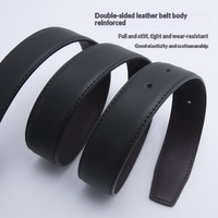 Ceinture polyvalente pour homme en cuir de vachette avec boucle ardillon en alliage – Vente en gros transfrontalière pour le commerce extérieur sur AliExpress