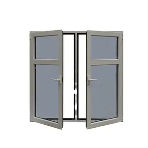 DADE/AS2047/NFRCピクチャーオフィス安全ガラスハリケーン衝撃アルミニウム窓とドア