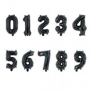 Globos de Número Metalizados de 16 Pulgadas en Varios Colores para Decoración de Fiestas, Precio al por Mayor - Product Image 5