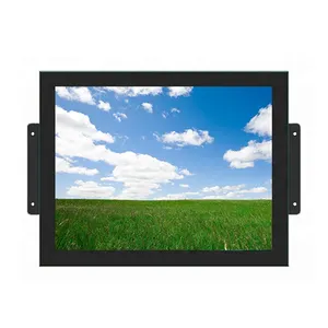 Monitor lcd para coche con entrada vga, CC 9-36 voltios, 4:3, 15 pulgadas, tft, con DVI, RCA