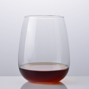 Consegna Rapida, Confezione all'Ingrosso di Bicchieri da Vino Senza Stelo da 20oz 55 Cl 550ml, Trasparenti e Portatili, con Logo Personalizzato - Product Image 1