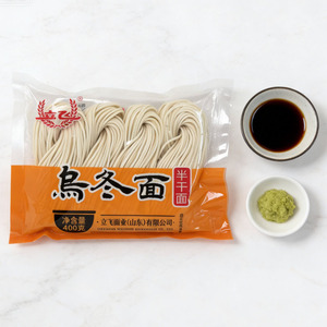 Fideos <span class=keywords><strong>Udon</strong></span> Asiáticos Frescos Premium, Deliciosos y Hechos a Mano con Polvo de Huevo Entero, 400g/paquete, Sin Freír, Saludables, Bajos en Sodio y Grasas - Product Image 6