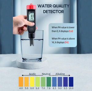 물 우유 수족관 수영 실험실 테스트를위한 GM760 디지털 Ph 테스터 액체 Ph 미터 - Product Image 2