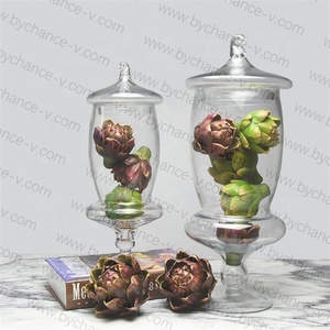 Centros de mesa para fiestas y eventos, decoración de galería, arreglos florales, alcachofa falsa para la decoración de la Mesa de la cocina de la casa - Product Image 4