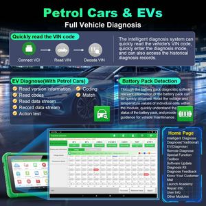 LAUNCH X-431 PRO3S+ V2 Scanner de diagnostic automobile avec SmartLink V4, diagnostic EV, commande vocale IA, J2534, CANFD, DoIP pour atelier de réparation - Product Image 3