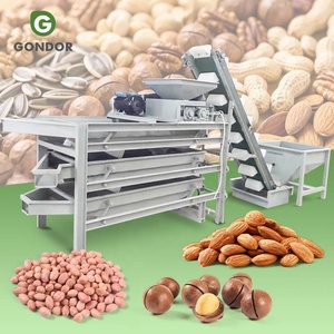 Nut nứt tự động nhiệt đới hạnh nhân trấu loại bỏ dehuller Hazelnut vỏ máy nghiền bị hỏng - Product Image 1