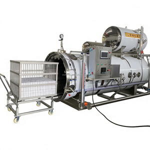 ZHONGNUO Nouvelle Autoclave de Stérilisation à Haute Productivité pour Aliments en Conserve (Sardines, Thon, Bonite) et Jus de Tomate - Product Image 2