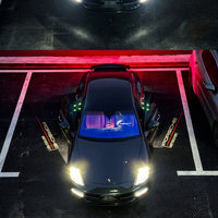 Pour Cayenne Panamera : Lampe de projection laser d'accueil pour rétroviseur, éclairage d'ambiance aile d'ange, mise à niveau OLIVER