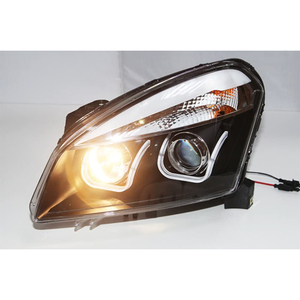 Faro Anteriore LED con Occhio d'Angelo a U per <span class=keywords><strong>Nissan</strong></span> <span class=keywords><strong>Qashqai</strong></span> dal 2008 al 2012 - Product Image 3