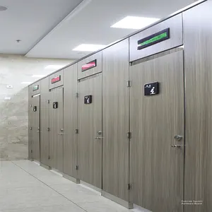 יצרן סין זול HPL קומפקטי חדר אמבטיה חדר אסלה מחיצה למכירה 2024