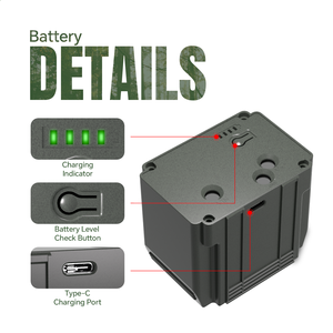 Difendere la batteria di ricambio diretta ricaricabile agli ioni di litio della fabbrica della telecamera di sicurezza cellulare in magazzino - Product Image 4