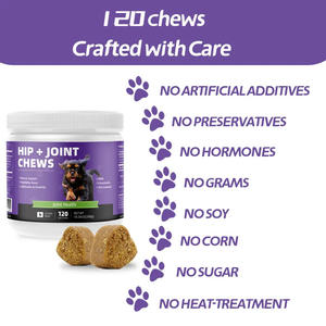 Nutritivo Pet anca e articolazione mastica morbido supporto muscolare glucosamina condroitina cura della salute integratori alimentari cane per il commercio all'ingrosso - Product Image 5