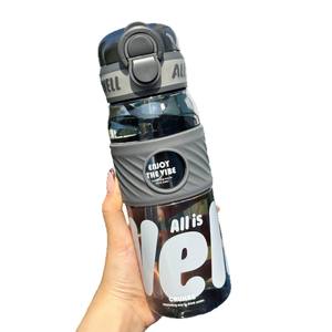 Bouteille d'eau sportive Crunre 1000 ml avec paille, portable pour les activités de plein air, usage étudiant - Product Image 2