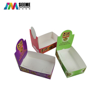 Caja de Exhibición de Papel para Estantes de Tiendas Minoristas, Caja de Cartón Plegable, Caja de Exhibición Pop-up
