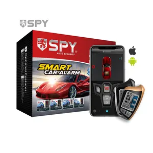 SPY-sistema de alarma para coche, dispositivo pke de alta calidad especial con arranque de motor remoto, dos vías, LCD, selección superremota, 2 vías, china