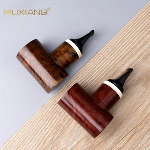 Muxiang Handmade Briarwood Pipe Solid Wood Free Form Tobacco Pipe Custom Made - Product Image 3