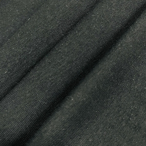 Tissu sergé <span class=keywords><strong>gabardine</strong></span> noir teint uni 100 % polyester écologique pour uniformes et costumes de bureau (vente en gros) - Product Image 4