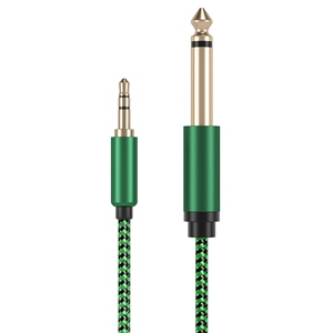 <span class=keywords><strong>Cable</strong></span> <span class=keywords><strong>Auxiliar</strong></span> de Audio de 3.5mm <span class=keywords><strong>a</strong></span> 6.35mm, <span class=keywords><strong>Cable</strong></span> Jack Macho de 3.5 <span class=keywords><strong>a</strong></span> 6.35 para Guitarra, Afinador, Amplificador, Reproductor de CD - Product Image 1
