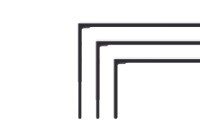 JIECANG - Marco de Escritorio Elevador Eléctrico de 4 Patas, Rectangular, de Gran Tamaño, Ajustable en Altura, para Oficina