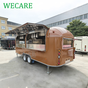 Remolque de Comida Rápida Profesional Wecare de 5.8m, <span class=keywords><strong>Restaurante</strong></span> Móvil Totalmente Equipado para Hamburguesas y Bocadillos - Product Image 4