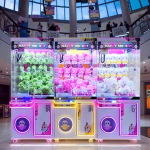 Claw Machine Prices Mini QR Payment Candy Vending Toy Kids Plastic Home Use Plush Gift Arcade Entertainment Equipment - Product Image 2