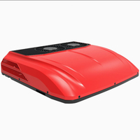 AC Rooftop Sinmanta Kapasitas Pendinginan Tinggi 12V DC R134a 2200W 400-750W untuk RV/Bus/Campervan Kabin Tempat Tidur