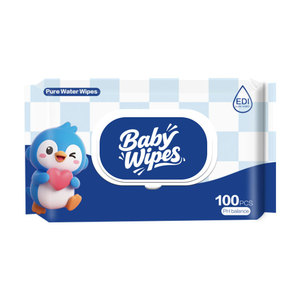 <span class=keywords><strong>Toallitas</strong></span> Personalizadas 48 60 80 120 150 Unidades 100% Biodegradables <span class=keywords><strong>Toallitas</strong></span> de Agua Pura <span class=keywords><strong>Aqua</strong></span> Baby - Product Image 6