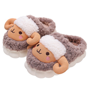 Chaussons d'intérieur personnalisés avec logo pour enfants, en peluche, en laine, en coton, antidérapants, doux et confortables pour bébés et nourrissons - Product Image 5