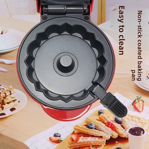 Máquina para Hacer Pasteles Eléctrica <span class=keywords><strong>de</strong></span> Plástico, Tostadora, Máquina para Hacer <span class=keywords><strong>Pan</strong></span>, Máquina para Desayunos, Máquina para Hornear para Uso Doméstico - Product Image 5