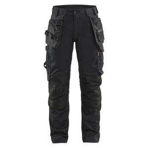 BLAKLADER - 713218329900C36 Pantalon Craftsman pour femme avec stretch Noir-PANTALON DE TRAVAIL EAN 7330509924365 PANTALON DE TRAVAIL EN DENIM - Product Image 1