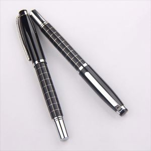 Custom High Quality Luxury Metal <b>Roller</b> Ballpoint Pen Custom Logo Black Ink for Business Writing Promotional Gift Office School - Product Image 4