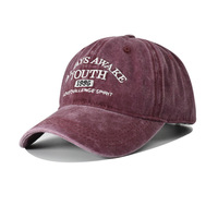 Gorras de Béisbol Deportivas al por Mayor con Logotipo Impreso Digitalmente, de Algodón Lavado, Estilo Informal, con Letras, Transpirables, Unisex