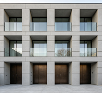 Complejo Residencial de Lujo de 3, 4, 5 y 6 Pisos, Apartamento Prefabricado de Acero con Jardín y Terraza